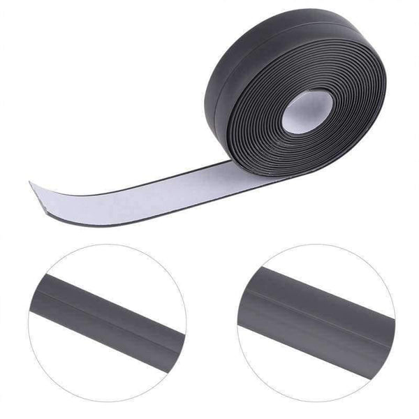 Planet Gates 22mm Width Silicone Waterproof Self Adhesive Wall Sealing Strip Tape for Bathroom Basin Kitchen Sink Tool Accessory Part 3.2M Length