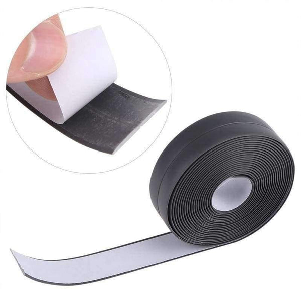 Planet Gates 22mm Width Silicone Waterproof Self Adhesive Wall Sealing Strip Tape for Bathroom Basin Kitchen Sink Tool Accessory Part 3.2M Length