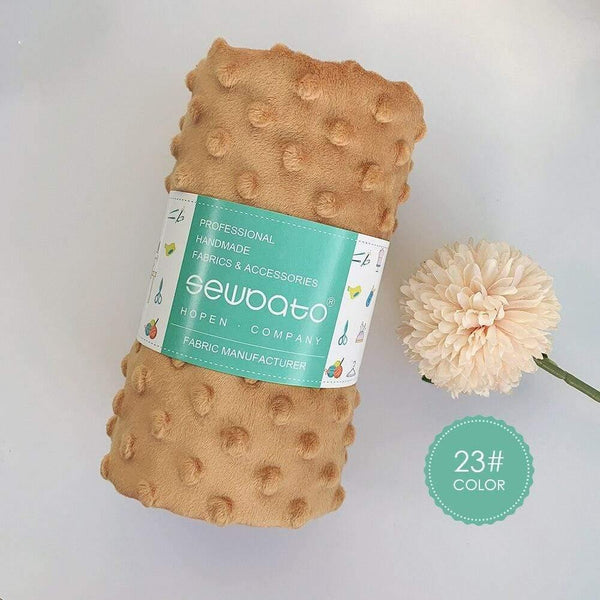 Planet Gates 23 / 70x100cm 70x100cm Minky Fabric For Sewing 30 Colors Super Soft Minky Dot Plush Fabric Eco-Friendly Polyester Handwork Fabric