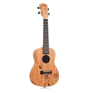 Planet Gates 23 inch /21 inch Ukulele Concert 4 Strings Musical Instruments 18 Frets Mahogany Star Choose