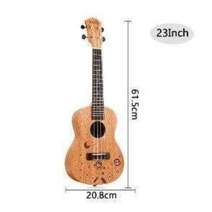 Planet Gates 23 inch / China / 30 Inches 23 inch /21 inch Ukulele Concert 4 Strings Musical Instruments 18 Frets Mahogany Star Choose