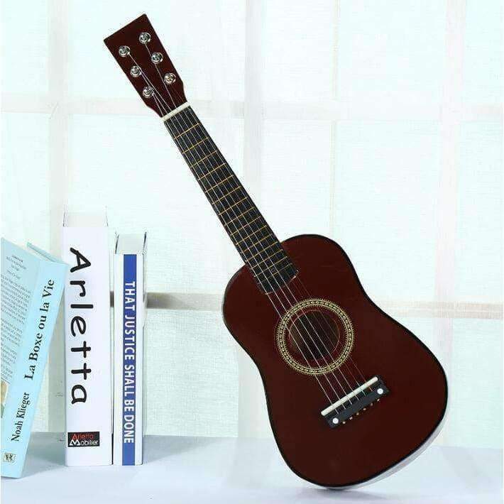 Planet Gates red 2 / 30 Inches 23-inch Guitar Children's Performance Small Acoustic Guitar Instrument Entry-level Acoustic Guitar Musical Instrument Gift AGT08