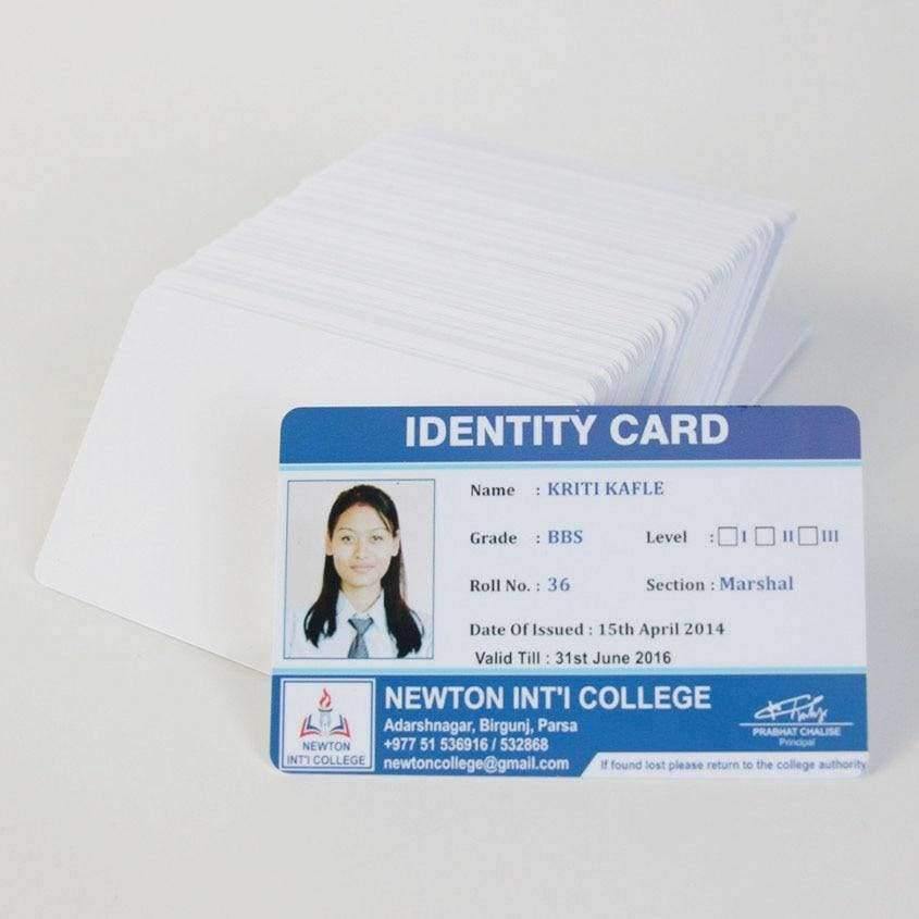 Planet Gates 230pcs Blank Plastic PVC ID Card Inkjet Printable Business Card for Epson or Canon Inkjet Printers