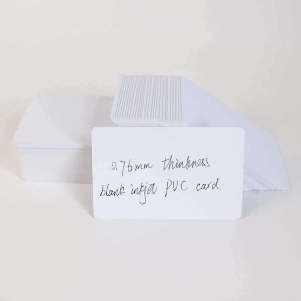 Planet Gates 230pcs Blank Plastic PVC ID Card Inkjet Printable Business Card for Epson or Canon Inkjet Printers