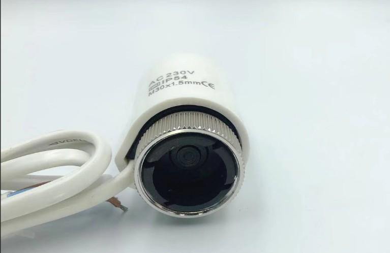 Planet Gates 230v normally open Electric thermal actuator for manifold underfloor heating valve calefaccion suelo radiante actuador