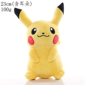 Pikachu Charmander Eevee Squirtle Snorlax Plush Toy Cute Anime Cartoon Stuffed Toy For Children Baby Birthday Peluche Gift