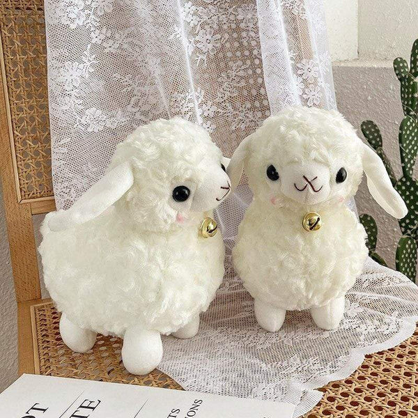 Planet Gates 23cm White Sheep Plush Doll Baby Cute Animal Doll Soft Cotton stuffed doll Home Soft Toys Sleeping Mate Stuffed Plush Toys