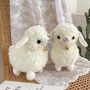 Planet Gates 23cm White Sheep Plush Doll Baby Cute Animal Doll Soft Cotton stuffed doll Home Soft Toys Sleeping Mate Stuffed Plush Toys