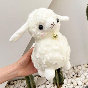 Planet Gates 23cm White Sheep Plush Doll Baby Cute Animal Doll Soft Cotton stuffed doll Home Soft Toys Sleeping Mate Stuffed Plush Toys