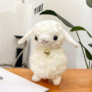 Planet Gates 23cm White Sheep Plush Doll Baby Cute Animal Doll Soft Cotton stuffed doll Home Soft Toys Sleeping Mate Stuffed Plush Toys