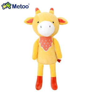 Planet Gates 23CM-Yellow Metoo Doll Soft Plush Toys Stuffed Animals For Girls Baby Cute Cartoon Fox Koala For Kids Boys Children Christmas Birthday Gift