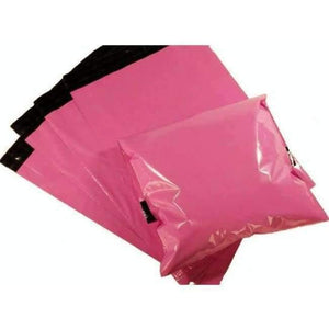 Planet Gates 23x35cm 100pcs Pink Color Envelope Mailing Bag Courier Mailer Express By Mail Packaging Poly Shipping Plastic Package Self-Adhesive Supplies