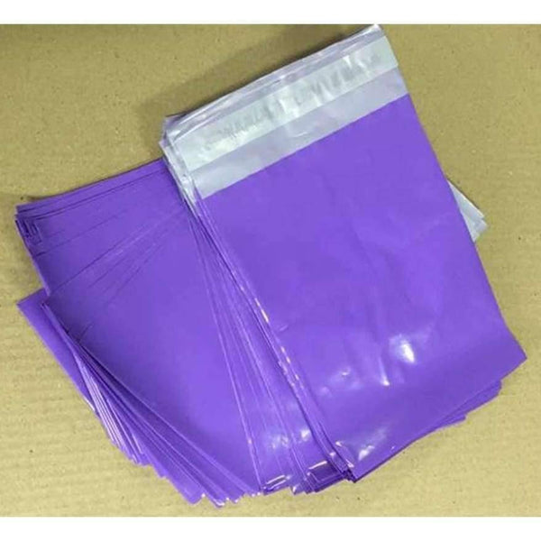 Planet Gates 23x35cm 100pcs Purple Color Envelope Mailing Bag Courier Mailer Express Poly Mail By Packaging Shipping Plastic Package Self-Adhesive Supplies
