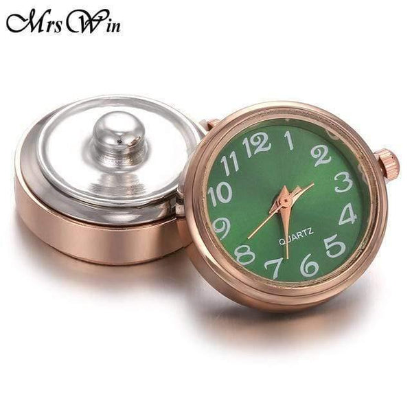 Planet Gates 24 18mm Glass Watch Snap Buttons Interchangeable Jewelry Accessory Can Move Replaceable Snap Button Jewelry for Snaps Bracelet