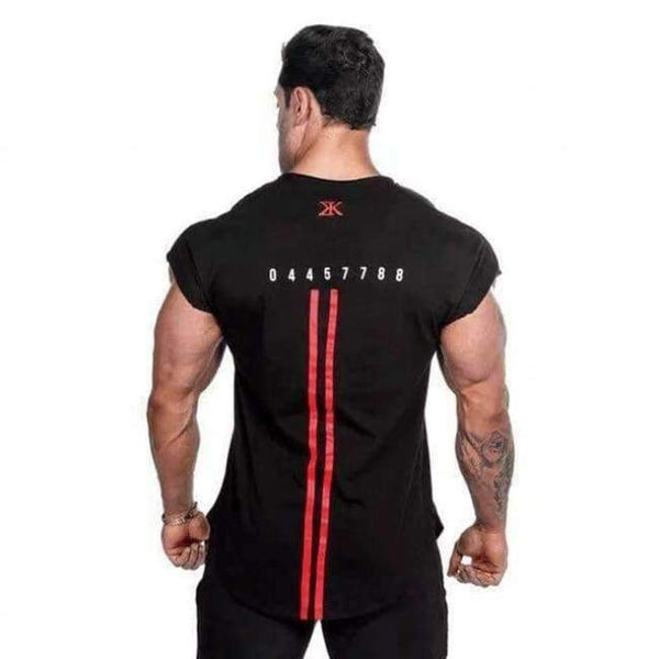 Planet Gates 24 / Asian 2XL Fitness Sport Shirt Men Rashgard Mens Quick Dry Fit Men Running Shirt Crossfit T Shirt Gym Sport Top Workout Outdoor Jersey
