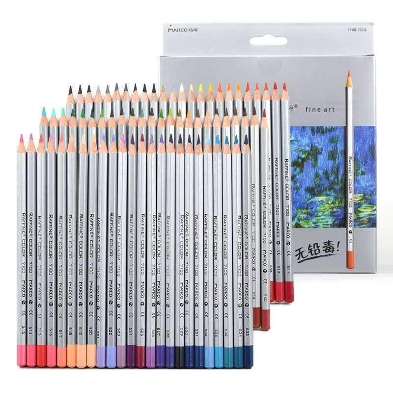 Planet Gates 24 color Iron box Painting Colored Pencils for Pastille Drawing Artist Pens DIY School Supplies Gifts for Children Writing Supplies