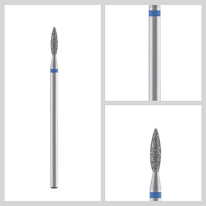 Planet Gates 24 Diamond Nail Drill Milling Cutter Nail Art Drill Bit Cuticle Clean Cutter for Manicure Nail Files Electric Mills Burr Nail Tool