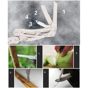 Planet Gates 24 In 1 Ganzo G202 Hot Sale Multi Tool Pliers with Multi Specification Screwdriver Outdoor Camping Multifuction Tool