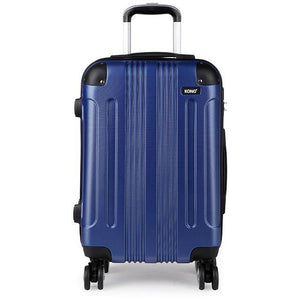 Planet Gates 24 inch navy 1777 / China Suitcase Travel Bags Rolling Hand Luggage Set Carry on Trolley Case 4 Wheels Spinner Hardside ABS 20 24 28 Inch YD1777L