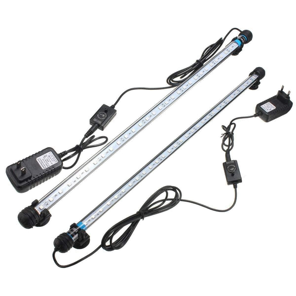 24 Keys Remote Control Aquarium Fish Tank Light 6.5W 57CM RGB Underwater Light 5050 SMD Led Bar Light Submersible AC100-240V