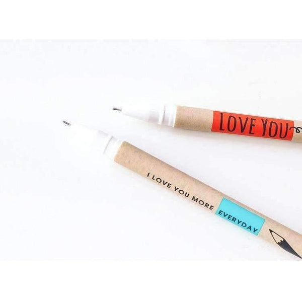 Planet Gates 24 pcs/Lot Pencil shape gel ink pen Black color 0.5mm roller ball pens for writing Stationery Office school supplies F109