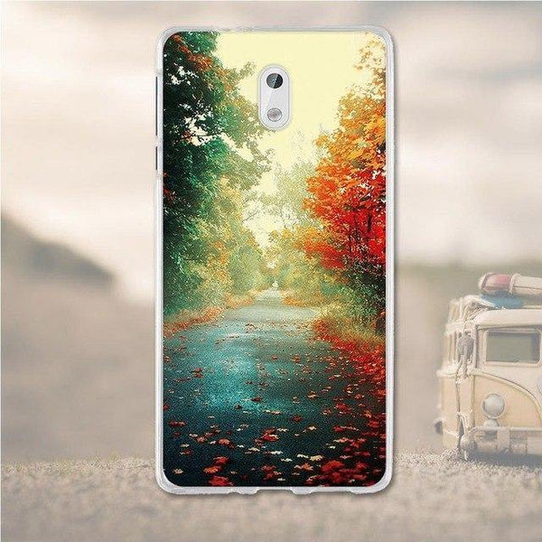 Planet Gates 24 Silicone Cover For Nokia 3 Case Cover Coque For 3D Relief Drawing Soft TPU Coque For Nokia 3 Cover 5.0 Inches Mobile Phone Bag