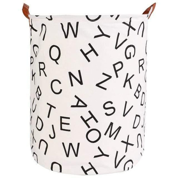 Foldable Closure Laundry Basket Large Capacity Bag Bins Kids Toy Buckets Clothes Organizer Storage Hamper Cotton Linen