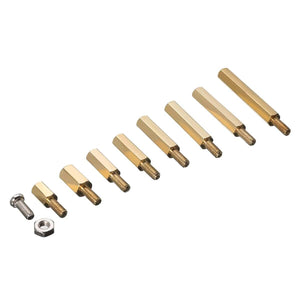 240pcs Waterproof M2.5 Hex Male-Female Standoff/Screw/Nut Assortment Kit With Rust Resistant For Raspberry-Pi Spacer