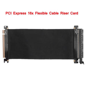 Planet Gates 24cm High Speed PC Graphics Cards PCI Express Connector Cable Riser Card PCI-E 16X Flexible Cable Extension Port Adapter Newst
