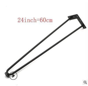 4Pcs 4-28inch Metal Hairpin Table Desk Leg Solid Iron Wire Support Leg For Sofa Cabinet Chairs DIY Handcrafts Furniture Hardware