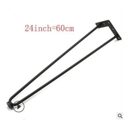 4Pcs 4-28inch Metal Hairpin Table Desk Leg Solid Iron Wire Support Leg For Sofa Cabinet Chairs DIY Handcrafts Furniture Hardware