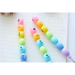 Planet Gates 24pcs/lot Candy  Creative  Peas pencil  Free cutting Alternatively Stationery pencil escolar writing pens school supplies
