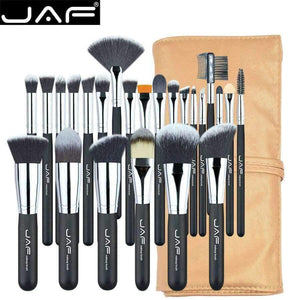 Planet Gates 24pcs Professional Makeup Brushes Set High Quality Make Up Brushes Full Function Studio Synthetic Make-up Tool Kit J2404YC-B