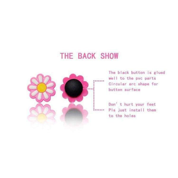 Planet Gates 24pcs Tsum Tsum PVC Shoe Charms Shoe Buckle Accessories for Croc Decoration for Bracelet with hole Children Birthday Party Gift