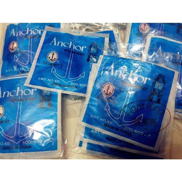 Planet Gates 24Pieces Anchor Mantle Tie on Universal Outdoor Camping Picnic Gas Lantern Lamp Light Mantles Gas Lamp Shade Camping Equipment