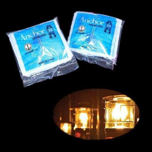 Planet Gates 24Pieces Anchor Mantle Tie on Universal Outdoor Camping Picnic Gas Lantern Lamp Light Mantles Gas Lamp Shade Camping Equipment