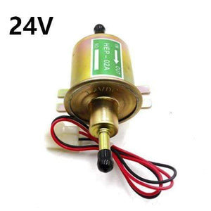 Planet Gates 24V Glod Low Pressure Universal Diesel Petrol Gasoline Electric Fuel Pump HEP-02A 12V 24V For Car Motorcycle