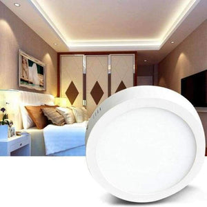 Planet Gates 24W / Round / warm white New TSLEEN Round Square Surface Ceiling Lamp LED Panel Down Light For Home Commercial Cool Warm White LED AC 85-265V