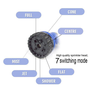 25-150 ft 7 Modes Flexible Expanding Hose for Outdoor Lawn Car Watering Plants Garden Hose Water Hose Magic Hose