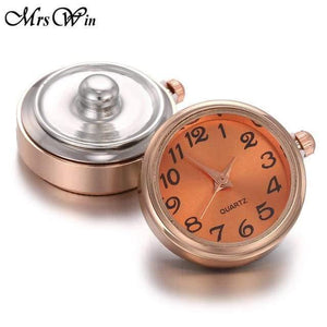 Planet Gates 25 18mm Glass Watch Snap Buttons Interchangeable Jewelry Accessory Can Move Replaceable Snap Button Jewelry for Snaps Bracelet