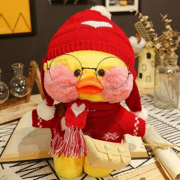 30cm Kawaii Yellow Duck Plush Toys Hyaluronic Acid Little Yellow Duck Doll Stuffed Toys Children Girls Birthday Valentine Gifts