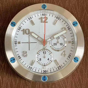 Luxury Design Wall Clock Metal Watch Clock Relogio De Parede  Logos Best Gift