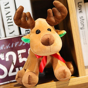 25/35/45 Cm Children Animal Soft Doll New Creative Elk Doll Plush Toy Christmas Stuffed Doll Kids Christmas Gift