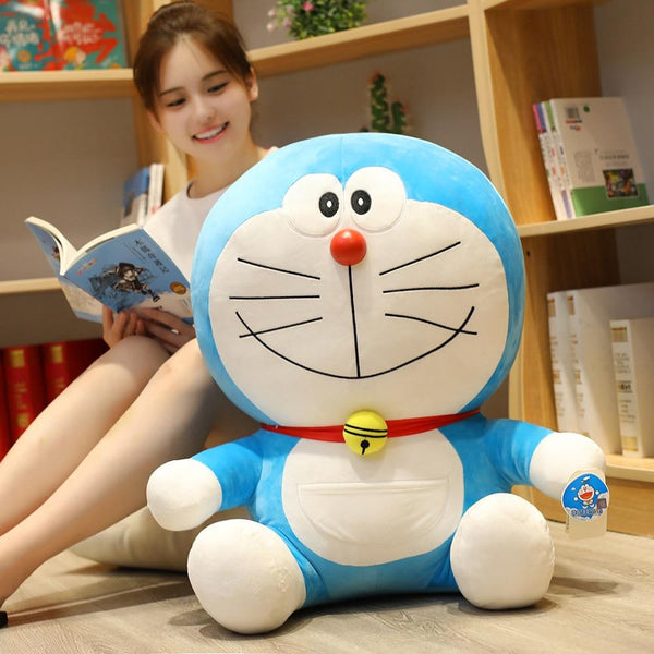 Planet Gates 25/35/50cm Stand By Me Doraemon Plush Toys Cute Cat doll Soft Stuffed Animals Pillow Baby Toy For Kids Gifts Doraemon