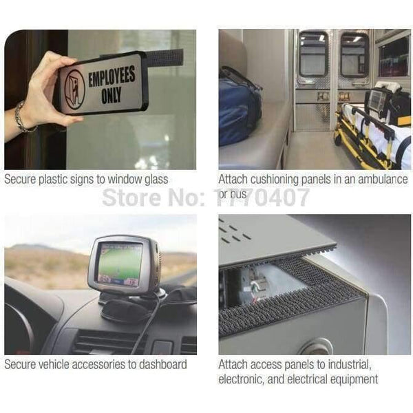 Planet Gates (25.4mm x 2m)3M SJ3551 Black Dual Lock,Type 400 Mushroom Reclosable Fastener Tape Bacing VHB adhesive tape 3M tape