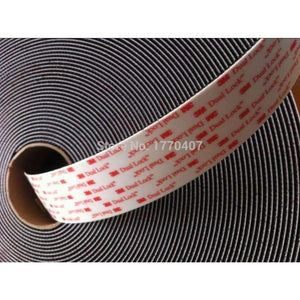 Planet Gates (25.4mm x 2m)3M SJ3551 Black Dual Lock,Type 400 Mushroom Reclosable Fastener Tape Bacing VHB adhesive tape 3M tape