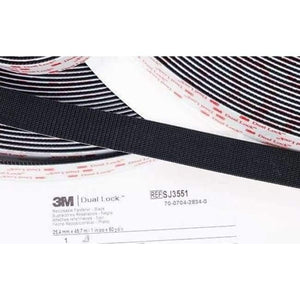 Planet Gates (25.4mm x 2m)3M SJ3551 Black Dual Lock,Type 400 Mushroom Reclosable Fastener Tape Bacing VHB adhesive tape 3M tape
