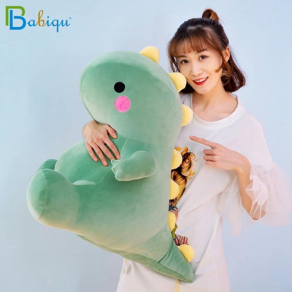 25-50cm Super Soft Lovely Dinosaur Plush Doll Cartoon Stuffed Animal Dino Toy For Kids Baby Hug Doll Sleep Pillow Home Decor