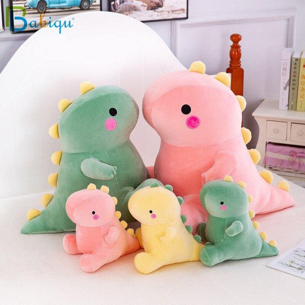 25-50cm Super Soft Lovely Dinosaur Plush Doll Cartoon Stuffed Animal Dino Toy For Kids Baby Hug Doll Sleep Pillow Home Decor