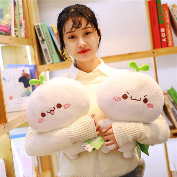 25-65cm Kawaii Funny Dumpling Toys Stuffed Lovely Animal Plush Doll for Kids Children Girls Soft Cartoon Pillow Gift